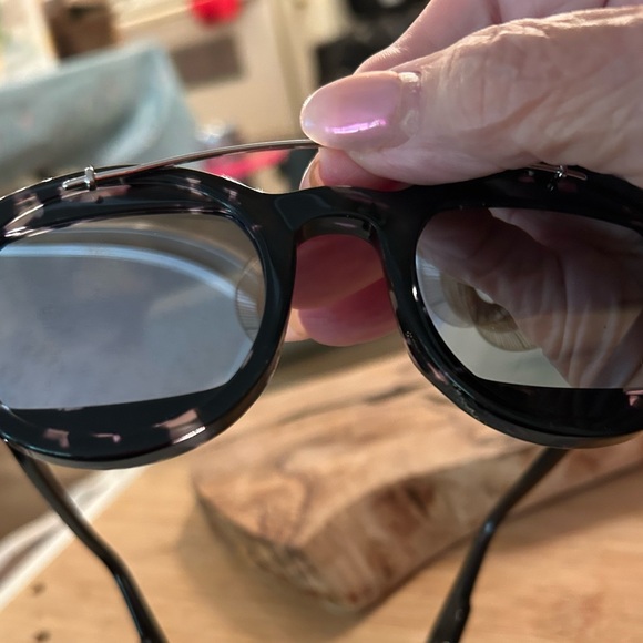 Christian Dior Mania1 mirrored lenses, tortoiseshell and silver - Picture 4 of 10